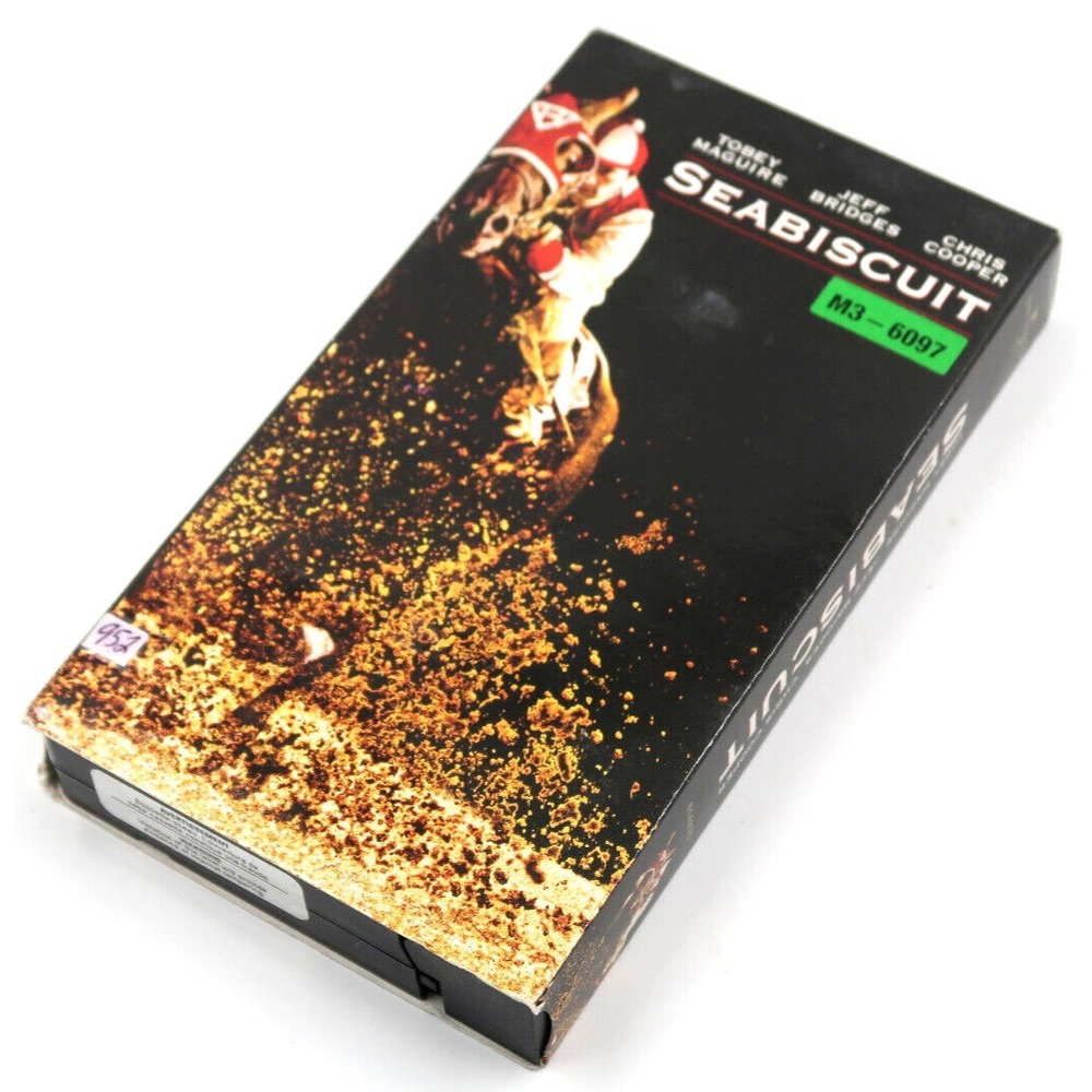 SeaBiscuit VHS 2003‎ Tobey Maguire Jeff Bridges